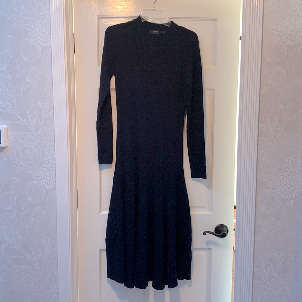 Polo Ralph Lauren wool dress. Size L. New